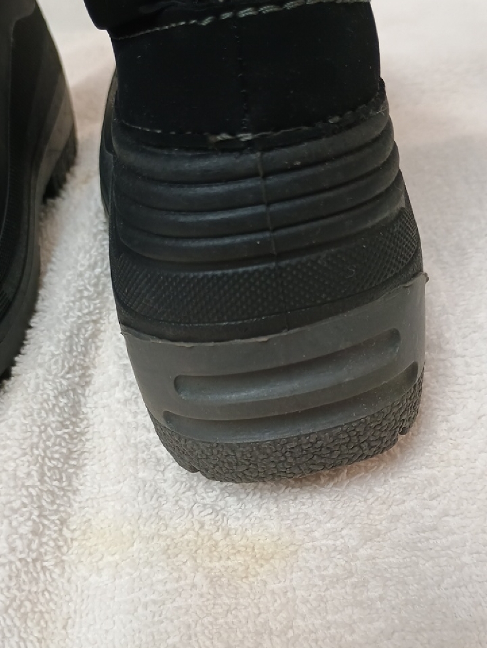 Lands' End Black Kids Front-Zip Winter Boots - Picture 9 of 16